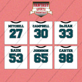 Philadelphia Eagles 2025 Away Jersey Wall Art Prints (Choose Your Player) Page 2