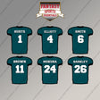 Philadelphia Eagles 2025 Home Jersey Magnets (Choose Your Player) Page 1
