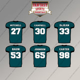 Philadelphia Eagles 2025 Home Jersey Magnets (Choose Your Player) Page 2