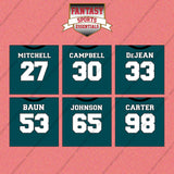 Philadelphia Eagles 2025 Home Jersey Wall Art Prints (Choose Your Player) Page 2