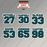 Philadelphia Eagles 2025 Name and Number Magnets (Choose Your Player) Page 2