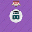 Philadelphia Eagles Personalized Current Away Jersey Buttons