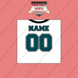 Philadelphia Eagles Personalized Current Away Jersey Wall Art Prints