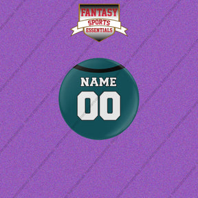 Philadelphia Eagles Personalized Current Home Jersey Buttons