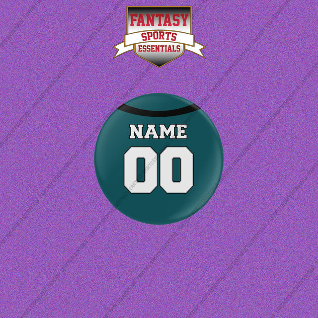 Philadelphia Eagles Personalized Current Home Jersey Buttons