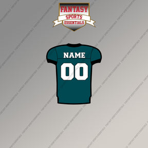 Philadelphia Eagles Personalized Current Home Jersey Magnets