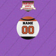 Philadelphia Flyers Personalized Current Away Jersey Buttons