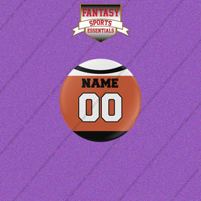Philadelphia Flyers Personalized Current Home Jersey Buttons