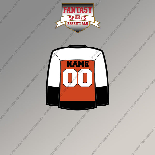 Philadelphia Flyers Personalized Current Home Jersey Magnets