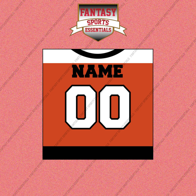 Philadelphia Flyers Personalized Current Home Jersey Wall Art Prints