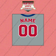 Philadelphia Phillies Personalized Current Away Jersey Wall Art Prints