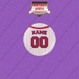 Philadelphia Phillies Personalized Current Home Jersey Buttons