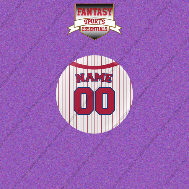 Philadelphia Phillies Personalized Current Home Jersey Buttons