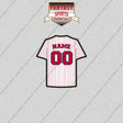 Philadelphia Phillies Personalized Current Home Jersey Glossy Stickers