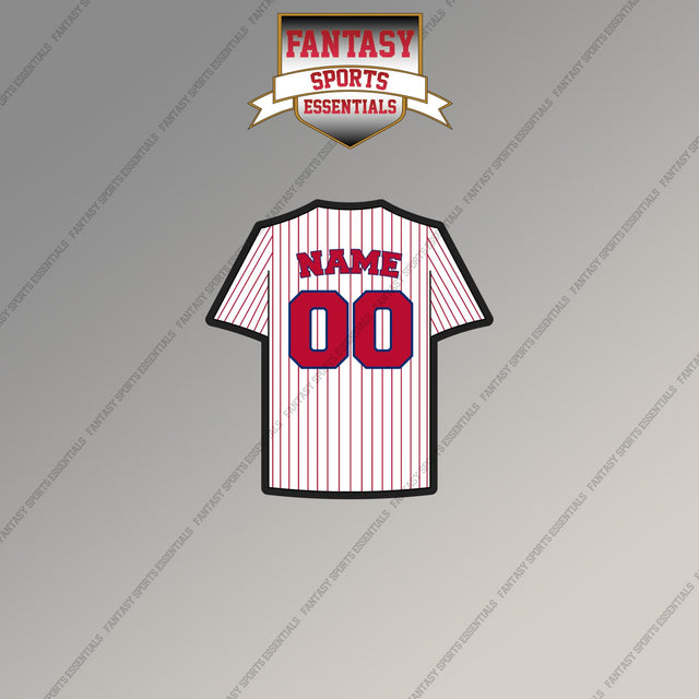 Philadelphia Phillies Personalized Current Home Jersey Magnets