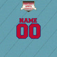 Philadelphia Phillies Personalized Current Name and Number Car Decals