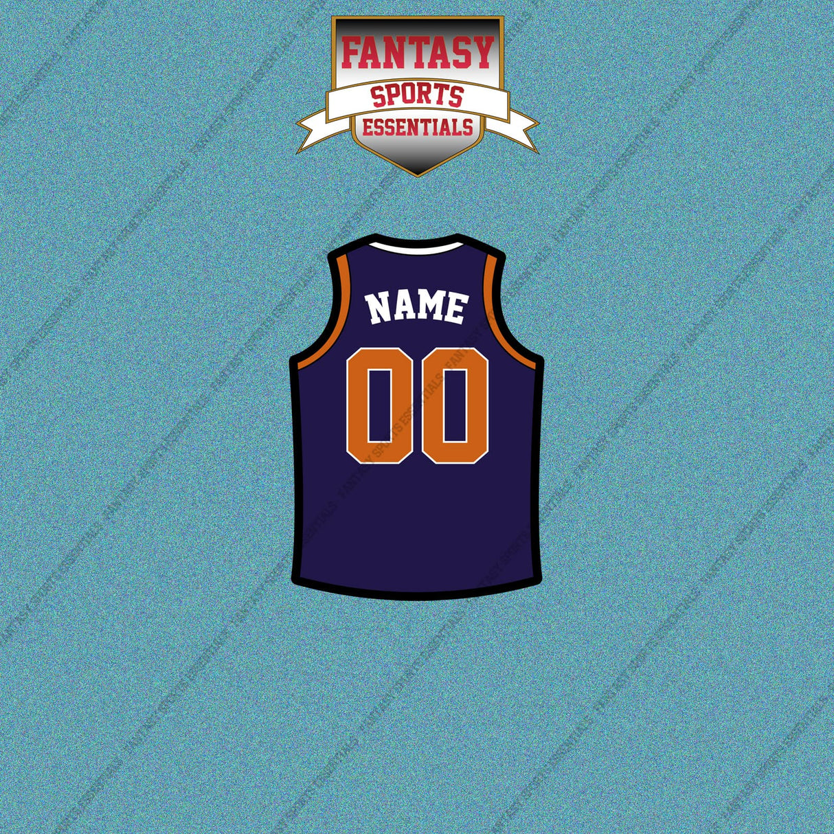 Phoenix Suns Personalized Current Home Jersey Car Decals