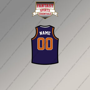 Phoenix Suns Personalized Current Home Jersey Magnets