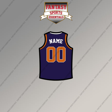Phoenix Suns Personalized Current Home Jersey Magnets