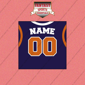 Phoenix Suns Personalized Current Home Jersey Wall Art Prints