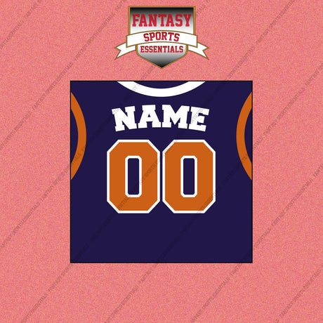 Phoenix Suns Personalized Current Home Jersey Wall Art Prints