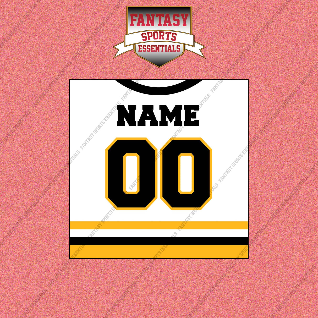 Pittsburgh Penguins Personalized Current Away Jersey Wall Art Prints