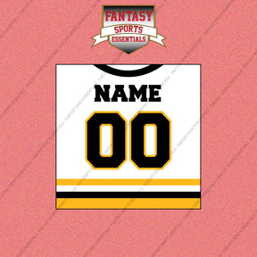 Pittsburgh Penguins Personalized Current Away Jersey Wall Art Prints