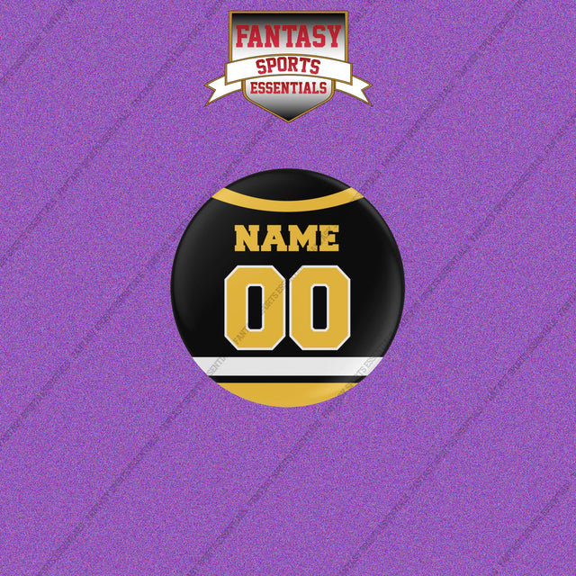 Pittsburgh Penguins Personalized Current Home Jersey Buttons