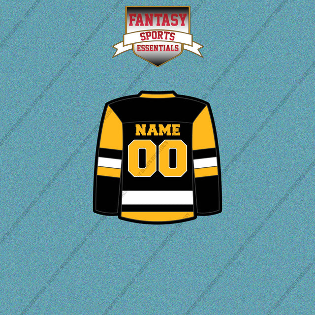 Pittsburgh Penguins Personalized Current Home Jersey Car Decals
