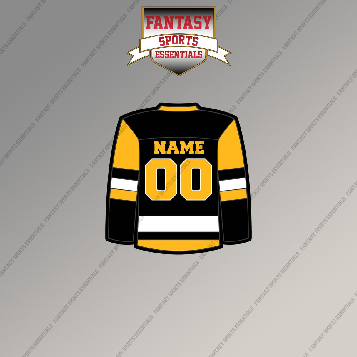 Pittsburgh Penguins Personalized Current Home Jersey Magnets
