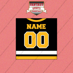 Pittsburgh Penguins Personalized Current Home Jersey Wall Art Prints