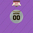 Pittsburgh Pirates Personalized Current Away Jersey Buttons