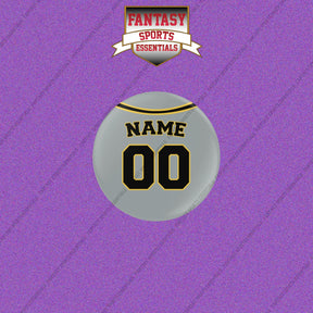 Pittsburgh Pirates Personalized Current Away Jersey Buttons