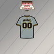 Pittsburgh Pirates Personalized Current Away Jersey Magnets