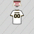 Pittsburgh Pirates Personalized Current Home Jersey Glossy Stickers