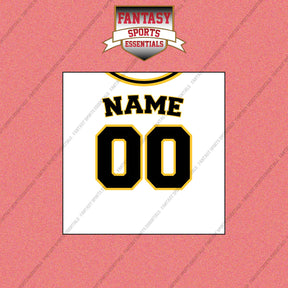 Pittsburgh Pirates Personalized Current Home Jersey Wall Art Prints