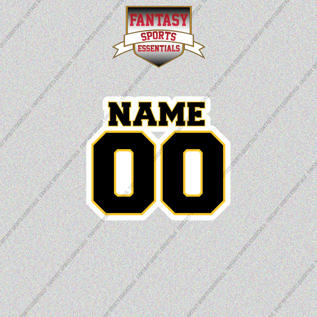 Pittsburgh Pirates Personalized Current Name and Number Glossy Stickers