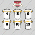 Pittsburgh Steelers 2025 Away Jersey Glossy Stickers (Choose Your Player) Page 1