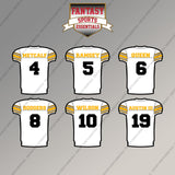 Pittsburgh Steelers 2025 Away Jersey Magnets (Choose Your Player) Page 1