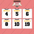 Pittsburgh Steelers 2025 Away Jersey Wall Art Prints (Choose Your Player) Page 1