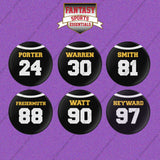 Pittsburgh Steelers 2025 Home Jersey Button Pins (Choose Your Player) Page 2