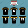 Pittsburgh Steelers 2025 Home Jersey Car Decals (Choose Your Player) Page 1