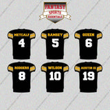 Pittsburgh Steelers 2025 Home Jersey Glossy Stickers (Choose Your Player) Page 1