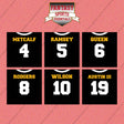 Pittsburgh Steelers 2025 Home Jersey Wall Art Prints (Choose Your Player) Page 1
