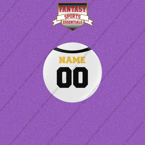 Pittsburgh Steelers Personalized Current Away Jersey Buttons
