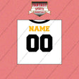 Pittsburgh Steelers Personalized Current Away Jersey Wall Art Prints