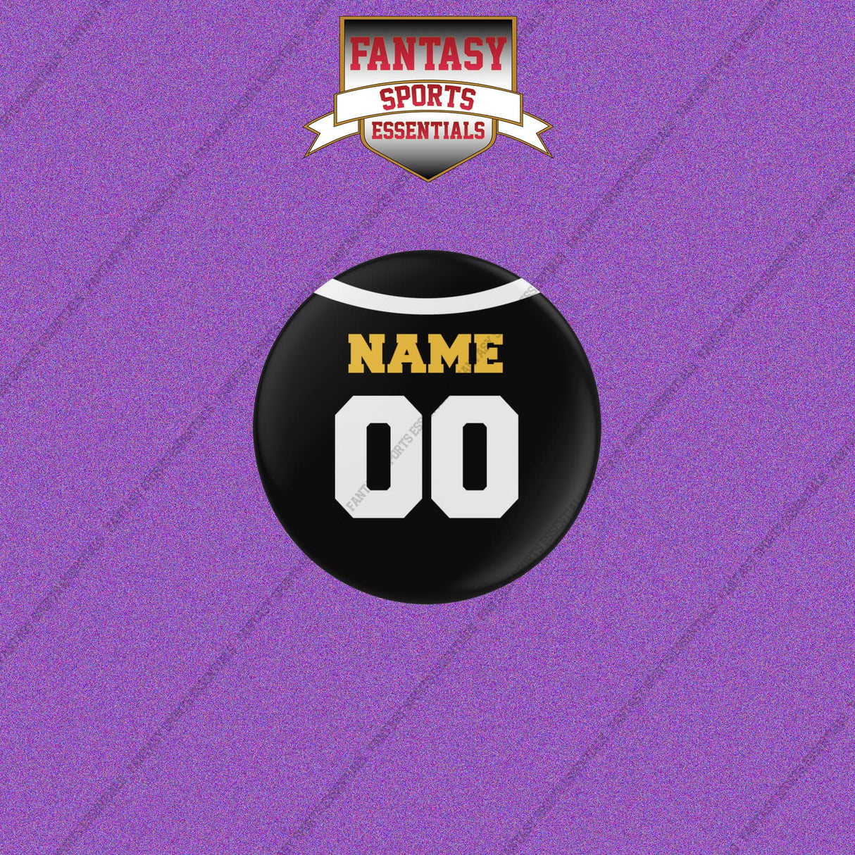 Pittsburgh Steelers Personalized Current Home Jersey Buttons