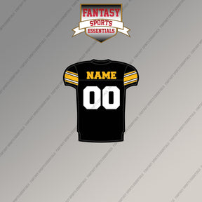Pittsburgh Steelers Personalized Current Home Jersey Magnets