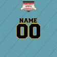 Pittsburgh Steelers Personalized Current Name and Number Car Decals