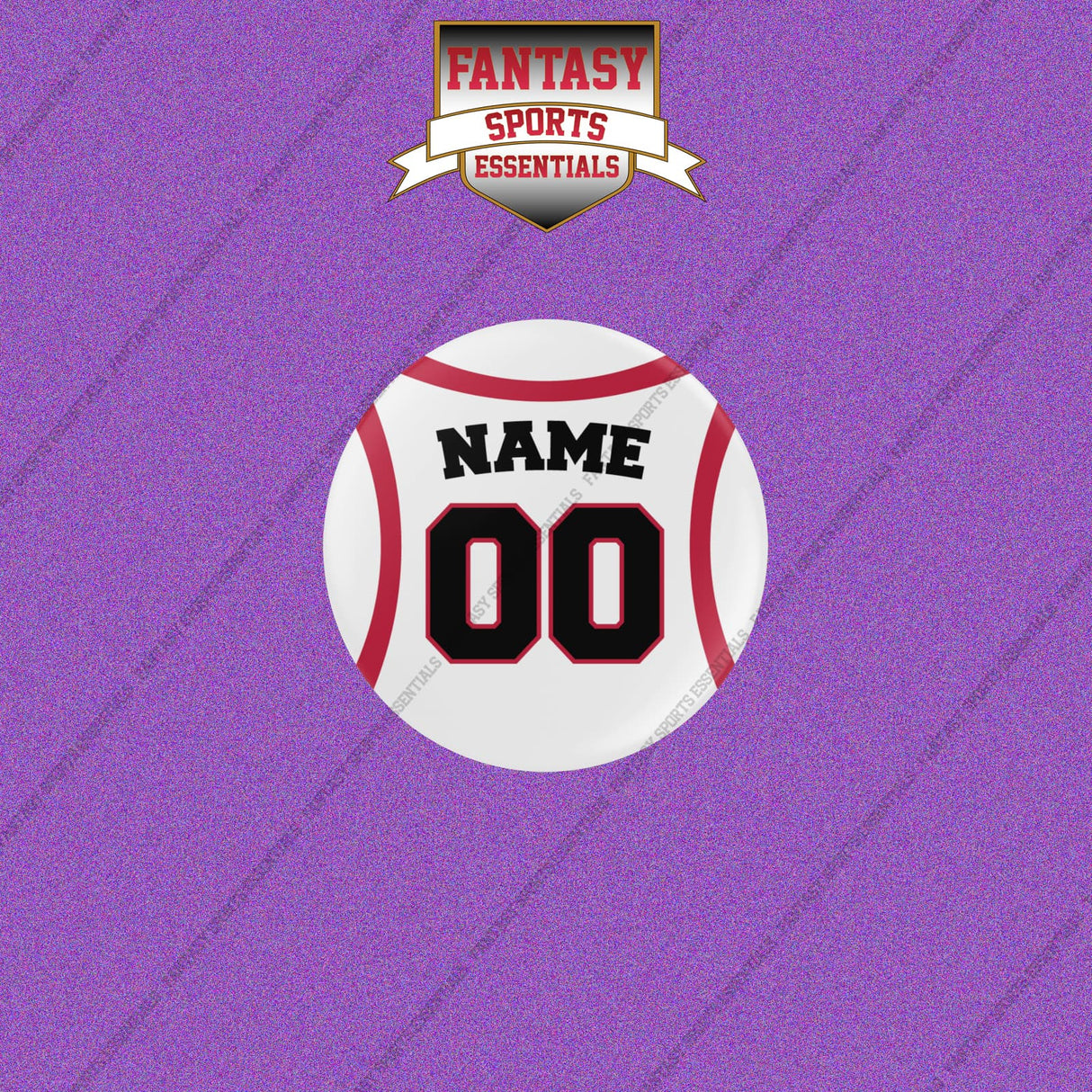 Portland Trail Blazers Personalized Current Away Jersey Buttons